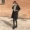 Chống giải phóng mặt bằng len áo khoác nữ phần dài Hàn Quốc phiên bản 2018 new slim loose đen Hepburn áo len