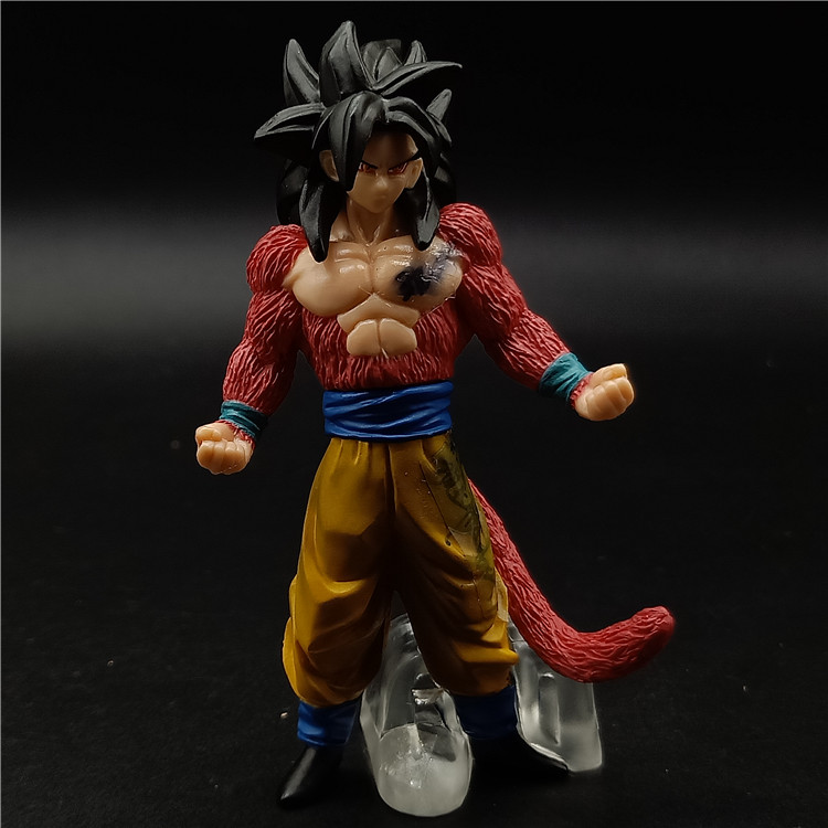 Wukongchao 4 (First Edition)Wan Dai Bandai Dragon Ball Super Saiya name of a fictitious monkey with supernatural powers Raditz  Xiaofang Hg twisted egg Ornaments