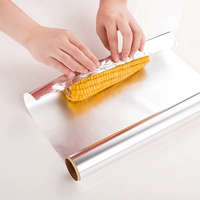 Японская оловянная фольга Домашняя духовка для воздушной кастрюли для выпечки масляной бумаги Толстая алюминиевая фольга бумага для барбекю Бумага на гриле