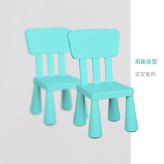 Детский стульчик 简约风格儿童椅子彩色椅子幼儿园椅子儿童桌椅塑料儿童椅小方椅子