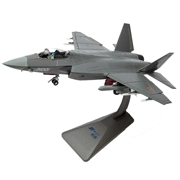 1:48 歼 31 máy bay chiến đấu mô hình đồ chơi hợp kim J-31 đồ chơi mô phỏng máy bay đại bàng