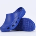 y tá giày dép phẫu thuật các bác sĩ phòng thí nghiệm Crocs dép mềm đáy chống trượt bên ngoài mặc giày trong nhà người đàn ông Baotou 