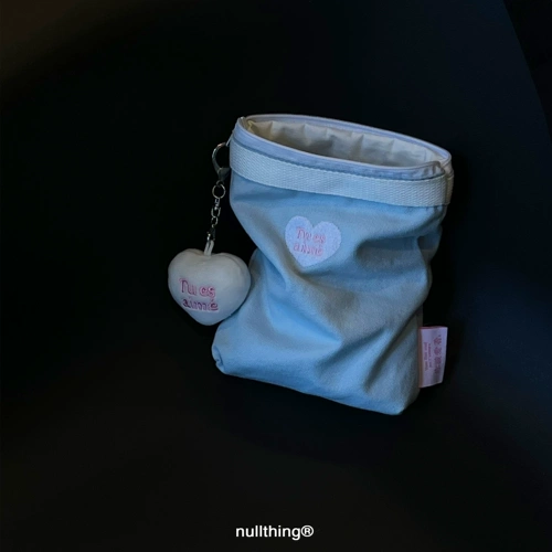 nullthing Оригинальная синяя сумка-органайзер, сумка, косметичка