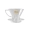 Nhật Bản chính hãng KONO cốc lọc cà phê cửa nổi tiếng MD MDK-21 1-2 người hình nón thả nhựa - Cà phê máy xay cà phê cầm tay