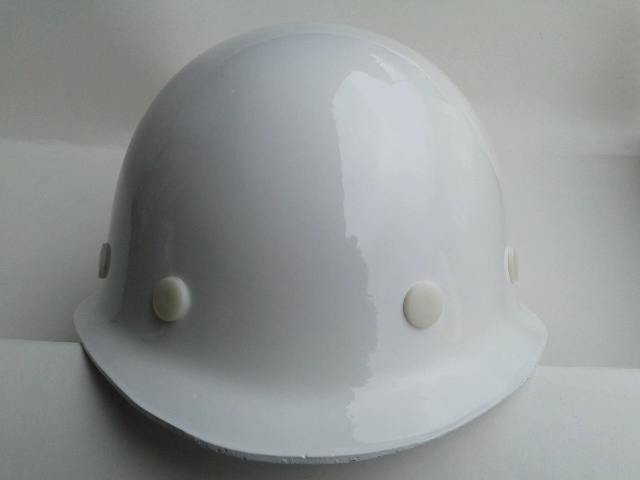 nón công trình Mũ bảo hiểm an toàn công trường Mũ bảo hiểm sợi thủy tinh thương hiệu Jingjie loại 024 A có núm và khóa vận thăng mũ bảo hộ kỹ sư nón bảo hộ cao cấp 