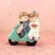 Phim hoạt hình sáng tạo cặp đôi búp bê nhựa dễ thương nhân vật búp bê văn phòng nhà trang trí máy tính để bàn trang trí quà tặng nữ - Trang trí nội thất