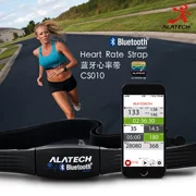 Đai đo nhịp tim Bluetooth ALATECH chạy bộ và đạp xe thể thao thông minh theo dõi nhịp tim Dây đeo ngực theo dõi nhịp tim Dây đeo ngực