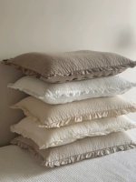 Горячая продажа Bi in -order ~ miniheeeeee, корейская подлинная 绗 Lotus Leaf Pillow набор подушек 50*70 Натуральный краситель