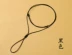 Khóa an toàn cao cấp dây buộc ngọc bích đan vòng ngọc bích mặt dây thừng vàng sterling bạc vòng dây buộc nam và nữ sinh viên - Nhẫn Nhẫn
