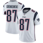 Bóng bầu dục bóng bầu dục NFL Patriots Patriot 87 GRONKOWSKI thế hệ thứ hai huyền thoại thêu jersey