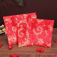 Высоко -10 000 юаней красный конверт свадебный красный красный конверт подарки золотые сумки -творческая ткань искусство, большая красная сумка оптом