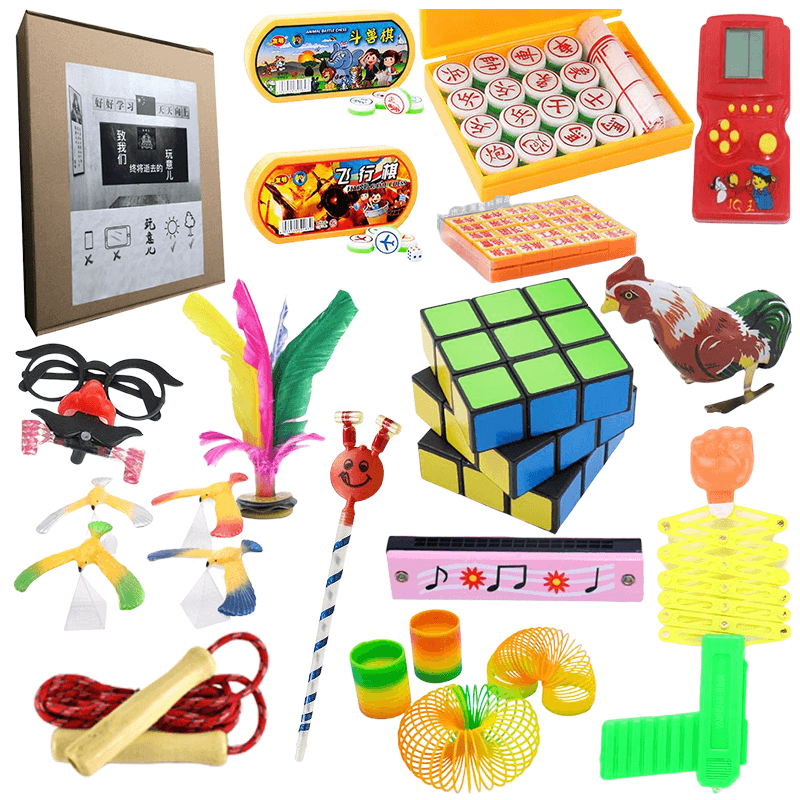 Bộ sưu tập đồ chơi thời thơ ấu sau thập niên 80, gói quà tặng đồ chơi hoài cổ sau thập niên 90, ký ức tuổi thơ 8090, đồ chơi cổ điển - Khác