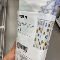 Ikea, водонепроницаемая штора, ткань, 200см
