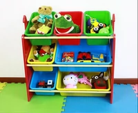 Trẻ em của Lưu Trữ Đồ Chơi Giá Lưu Trữ Box Racks Bé Lớn Tủ Gỗ Phân Loại Organizer Tủ Đồ Chơi IKEA giá để tài liệu