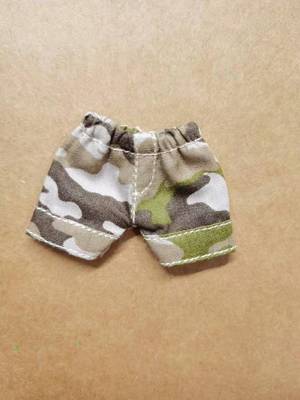 taobao agent Spot OB11 baby clothes shorts camouflage pants GSC YMY Body9 molly dot small dazzling body can be worn