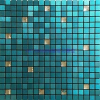 Частицы 1,5 см, павлин синий + алмазный украшение