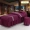 Hình thang vuông đầu bedspread hồng thoải mái bộ giường lanh hoa thẩm mỹ viện thẩm mỹ viện cung cấp một gia đình bốn giường - Trang bị tấm