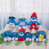 Smurf sang trọng búp bê đồ chơi hoạt hình lớn anime búp bê ngu ngốc màu xanh đầy đủ cô gái phù hợp với búp bê - Đồ chơi mềm đồ nhồi bông đẹp