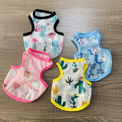 Pet Dog Spring и Summer Dress Teddy VIP VIP Bear Valle Продавца Постоянная слепая тонкая профилактика комаров