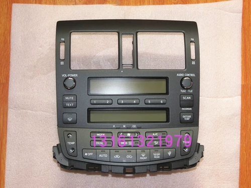 Подходит для 13 поколений Toyota Crown Condiganing Paneling Conditioning Cylance Music CD CD машины кондиционирование панели кондиционера переменного тока кнопка переменного тока