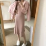 Phiên bản Hàn Quốc của chic dày ngắn thời trang áo khoác lông nữ 2018 mùa thu mới màu rắn chắc ve áo top shop đồ nữ