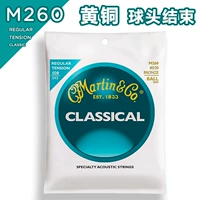 Nhạc cụ Chiwood Martin Martin M260 Đàn guitar cổ điển Chuỗi dây căng thẳng Kết thúc bóng - Phụ kiện nhạc cụ dây ukulele