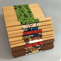 Zen Bamboo Tea State японский стиль бамбук бамбук бамбук бамбук бамбук бамбука бамбука таблица хлопчатобумажная одежда чайная галочка горячая подушка подушка.