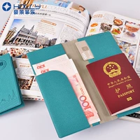 Ticket Passport Chủ Dài Hàn Quốc Du Lịch Gói Tài Liệu Đa chức năng Lưu Trữ Tài Liệu Túi Hộ Chiếu Túi Bìa Ra khỏi Đất Nước ví đựng thẻ nhiều ngăn