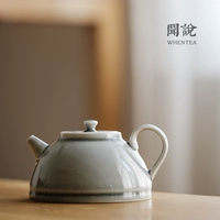 Wen Say | Японский стиль гуманистический чайный чайник Smoke Grey Series Ceramic Simple Home Kung Fu Tea Set One Bubble Chapot