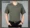 Mùa hè trung niên nam ngắn tay t-shirt vòng cổ bông kích thước lớn lỏng màu rắn phần mỏng trung niên cha đầm áo sơ mi