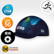 BUFF RUN CAP UTMB2019 Thể thao Chạy Marathon Trail Chạy kem chống nắng Mũ cứng Hat Mũ hàng đầu - Mũ thể thao