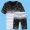Mùa hè quần thể thao nam quần đi biển phiên bản Hàn Quốc gồm bảy chiếc quần ngắn tay áo thun quần lửng ống quần thời trang thoáng khí 7 điểm quần bò nam