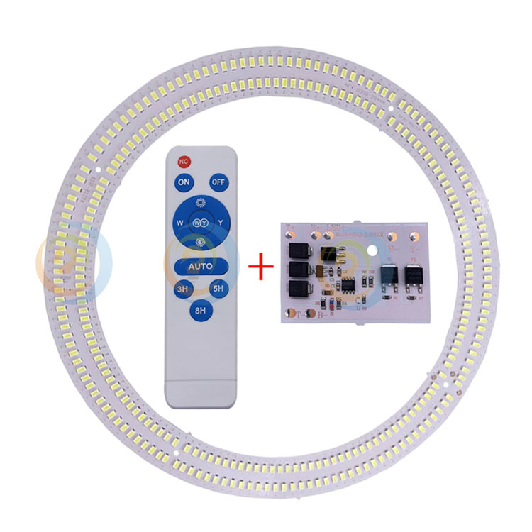 Bảng đèn năng lượng mặt trời 3.2V 5730 LED sáng tròn trần rỗng bấc mặt dây điều khiển ánh sáng tích hợp nguồn sáng đèn năng lượng mặt trời ốp trần đèn trần năng lượng mặt trời