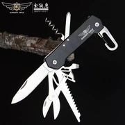 Eagle claw C9 kết hợp đa chức năng saber gấp dao sắc nhọn công cụ EDC dao cầm tay chuỗi khóa cầm tay - Công cụ Knift / công cụ đa mục đích