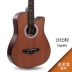 38 inch Sapele tro dân gian guitar acoustic người mới bắt đầu guitar acoustic người mới thực hành guitar jita - Nhạc cụ phương Tây kèn Nhạc cụ phương Tây