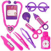 Cô gái món quà đồ chơi trẻ em gái y tế công cụ nhà đồ chơi sáng tạo đồ chơi trẻ em ống tiêm ống nghe cô gái
