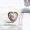 5042II Thanh Đảo Eraser Trang sức Tính khí Kim loại Trái tim Vòng ngọc trai Lớn Vòng điều chỉnh Đơn giản Ins - Nhẫn nhẫn cặp đẹp