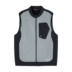 Metersbonwe vest mùa đông mùa đông cơ thể K series nam dệt kim cổ áo cổ áo khâu vest 224136 Dệt kim Vest