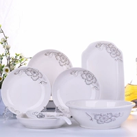 Jane Ai 4 8-Icint Plate, 1 миска для супа, 1 рыбная тарелка, 1 ложка