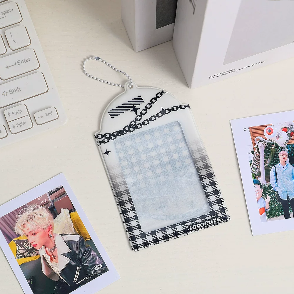 [INS Harajuku стиль Фотокард держатель Бант 3 дюйма Кпоп Idol]