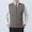Trung niên quần áo nam cộng với nhung độn vest cha mùa thu và mùa đông mô hình kích thước lớn lỏng đan áo len cardigan vest vest đồ vest