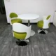 Один стол, три стула [фруктовые зеленые]