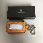 Túi chìa khóa xe nhập khẩu lớp da bò đôi nam khóa túi da thắt lưng khóa túi túi sáng tạo gói thẻ D6 - Trường hợp chính