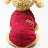 Бордовый флисовый свитер