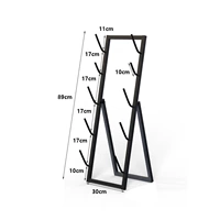 Черный 5 слой (30 высот 89 см)