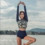 2019 Hàn Quốc ins bikini bikini phù hợp với bộ đồ lặn gợi cảm eo cao là ngực nhỏ tập hợp đồ bơi thể thao nữ - Bộ đồ bơi hai mảnh đồ bơi 2 mảnh bé gái