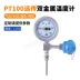nhiệt kế lưỡng kim An Huy Tiankang WSSP-411 con trỏ PT100 hiển thị cục bộ với hộp số từ xa 4-20ma Nhiệt kế