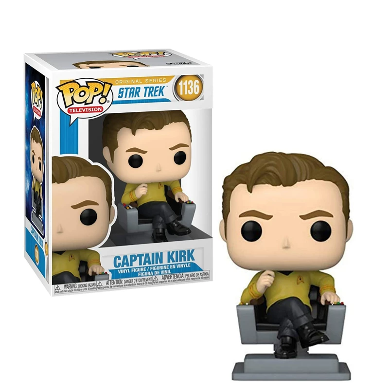 Ручная работа фигурка Funko Pop Star Trek капитан Кирк Спок Ухура