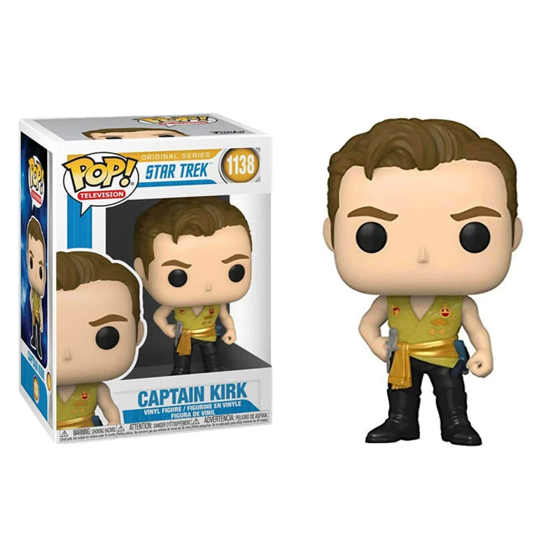 Ручная работа фигурка Funko Pop Star Trek капитан Кирк Спок Ухура