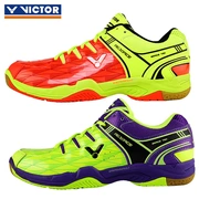 Giày nam và nữ chiến thắng chính hãng VICTOR mang giày thể thao A610ACE Bấc giày cầu lông đa trượt - Giày cầu lông